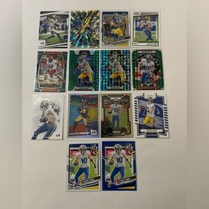 Cooper Kupp Los Angeles Rams Lot of 14 NFL Football Trading Cards 🔥🏈 WR Offense